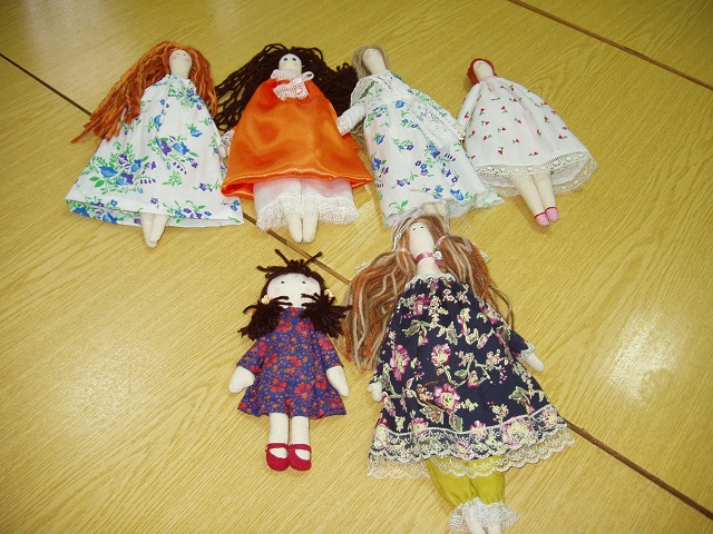 Ляльки Тільди, виготовлені читачами