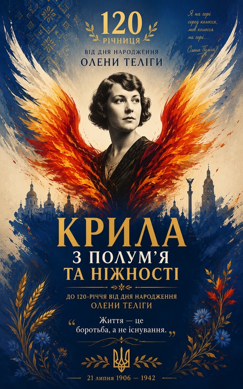 «Крила з полум’я та ніжності»